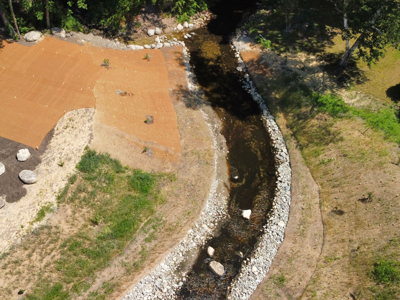 Mill Pond/Dam (after restoration)